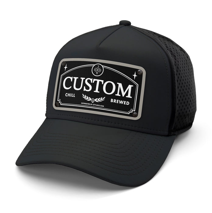 Ocho Cero Beverage Label Custom Hat