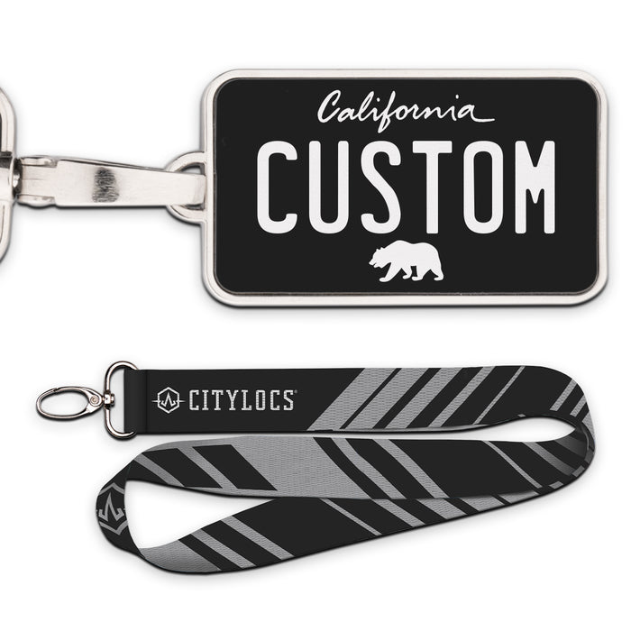 California Blackout Plate Pendant
