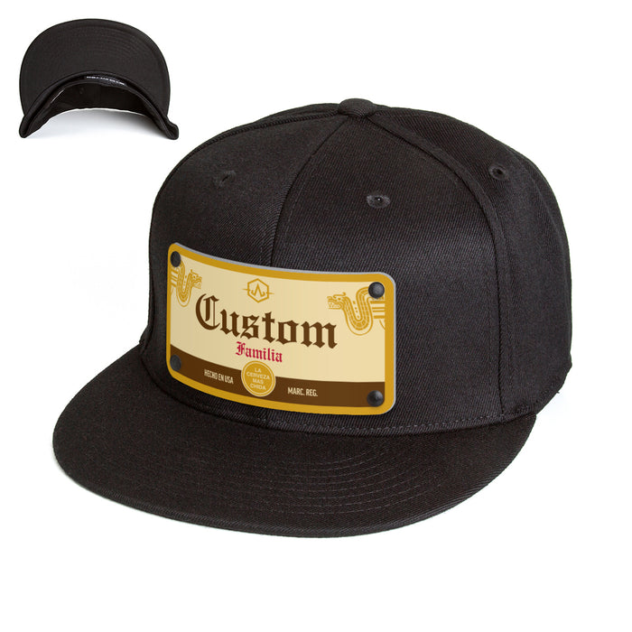 Crown Family Beverage Label Custom Hat