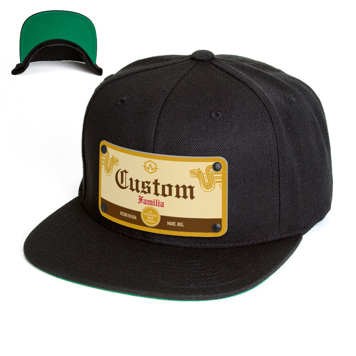 Crown Family Beverage Label Custom Hat