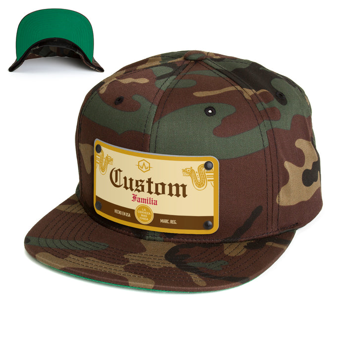 Crown Family Beverage Label Custom Hat