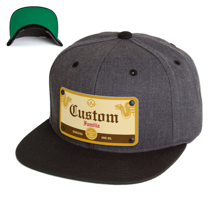 Crown Family Beverage Label Custom Hat