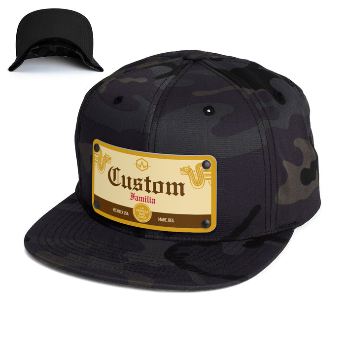 Crown Family Beverage Label Custom Hat