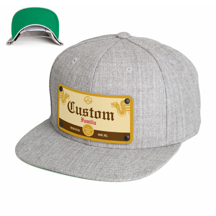 Crown Family Beverage Label Custom Hat