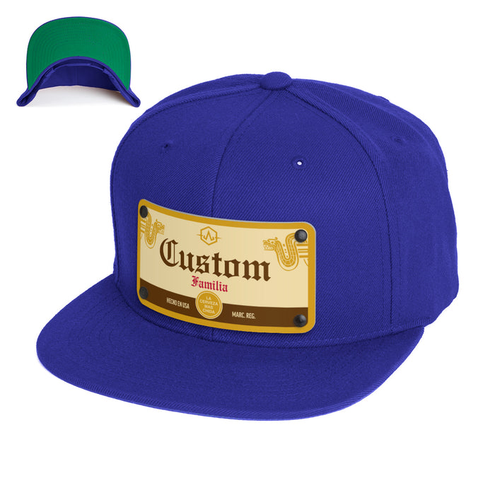 Crown Family Beverage Label Custom Hat