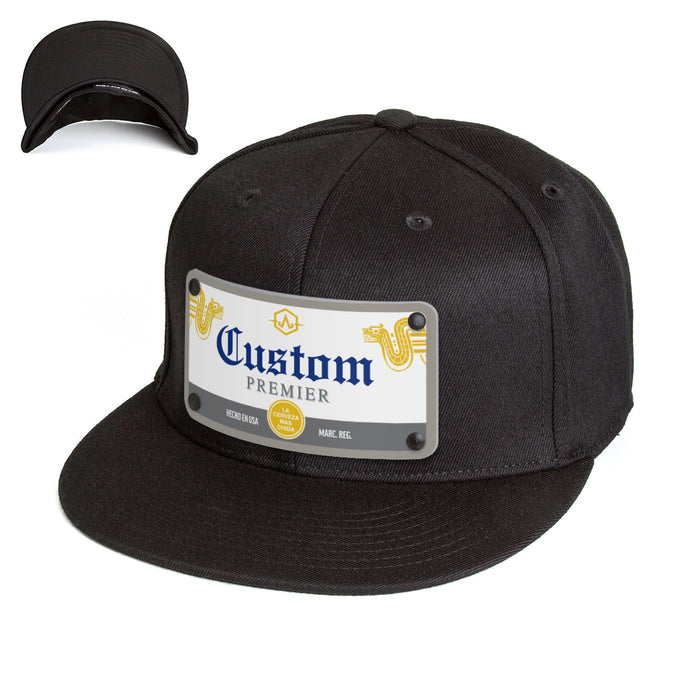 Crown Premier Beverage Label Custom Hat