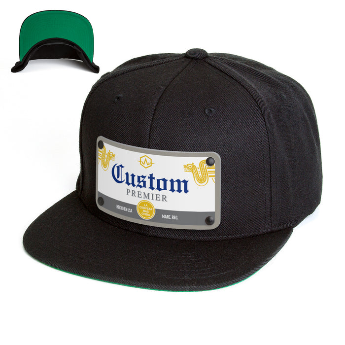 Crown Premier Beverage Label Custom Hat