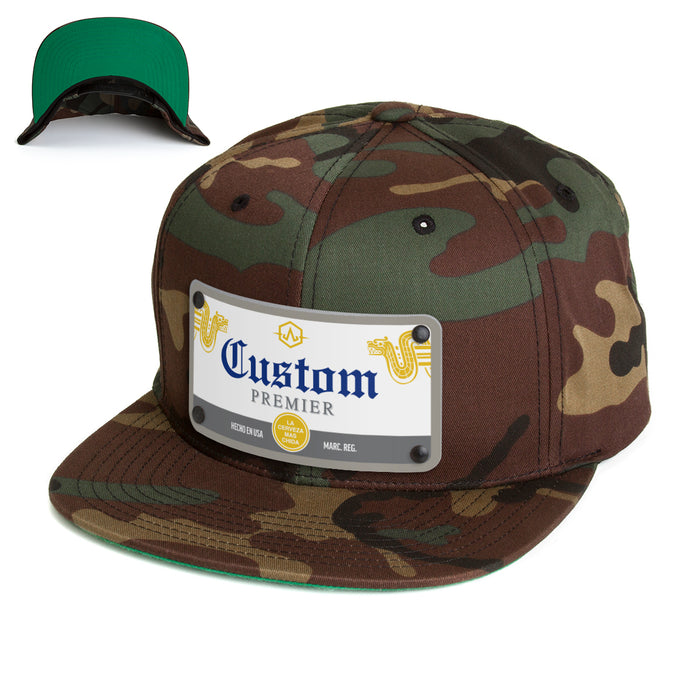 Crown Premier Beverage Label Custom Hat