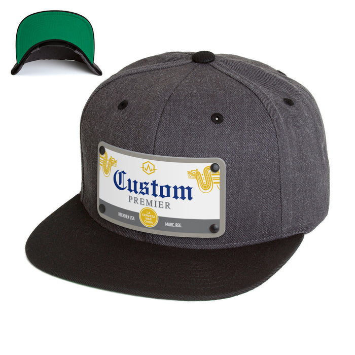 Crown Premier Beverage Label Custom Hat