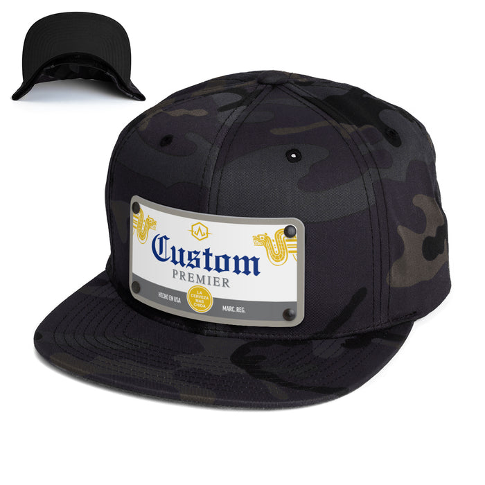 Crown Premier Beverage Label Custom Hat