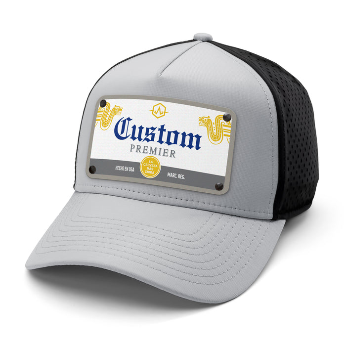 Crown Premier Beverage Label Custom Hat