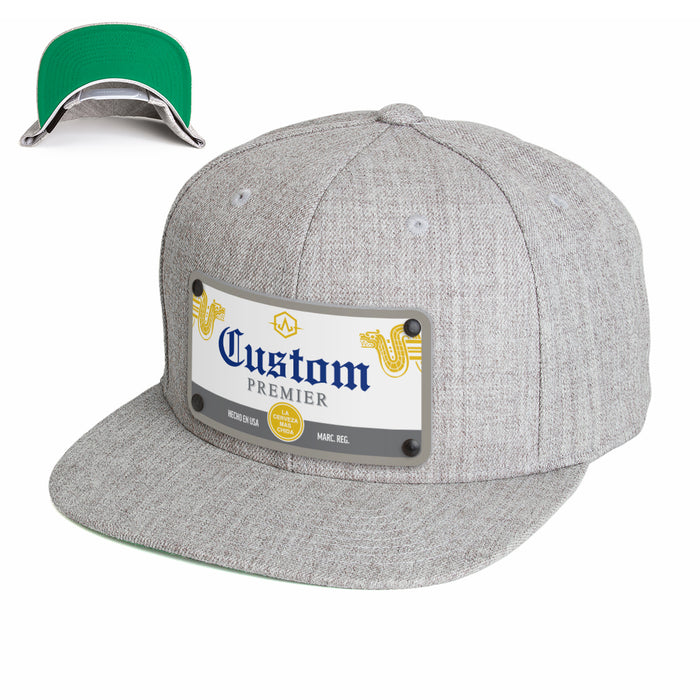 Crown Premier Beverage Label Custom Hat