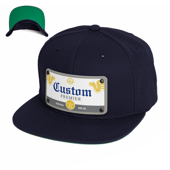 Crown Premier Beverage Label Custom Hat