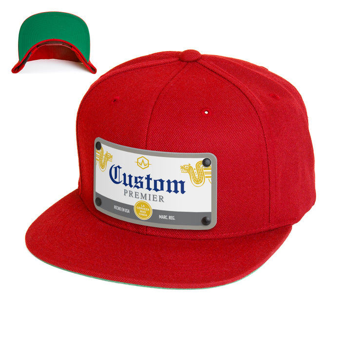 Crown Premier Beverage Label Custom Hat
