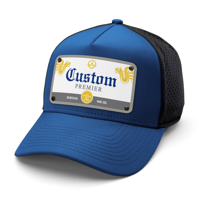 Crown Premier Beverage Label Custom Hat