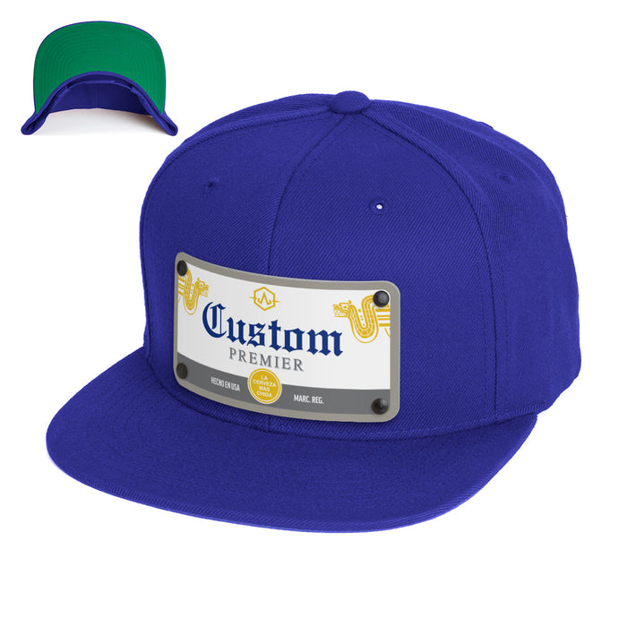 Crown Premier Beverage Label Custom Hat