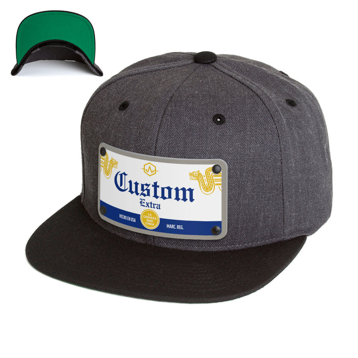 Crown Beverage Label Custom Hat