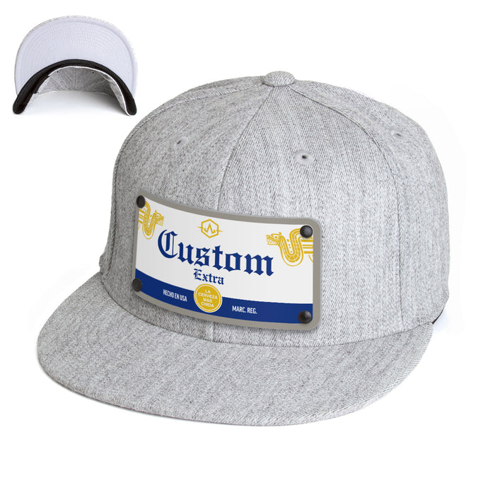 Crown Beverage Label Custom Hat