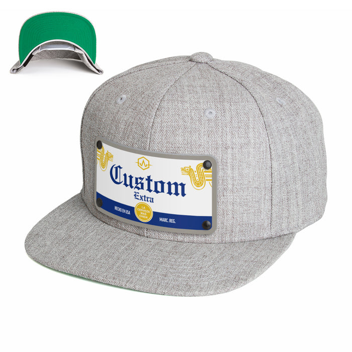 Crown Beverage Label Custom Hat