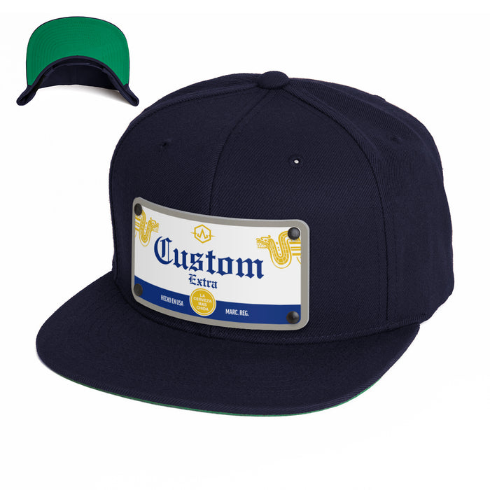 Crown Beverage Label Custom Hat