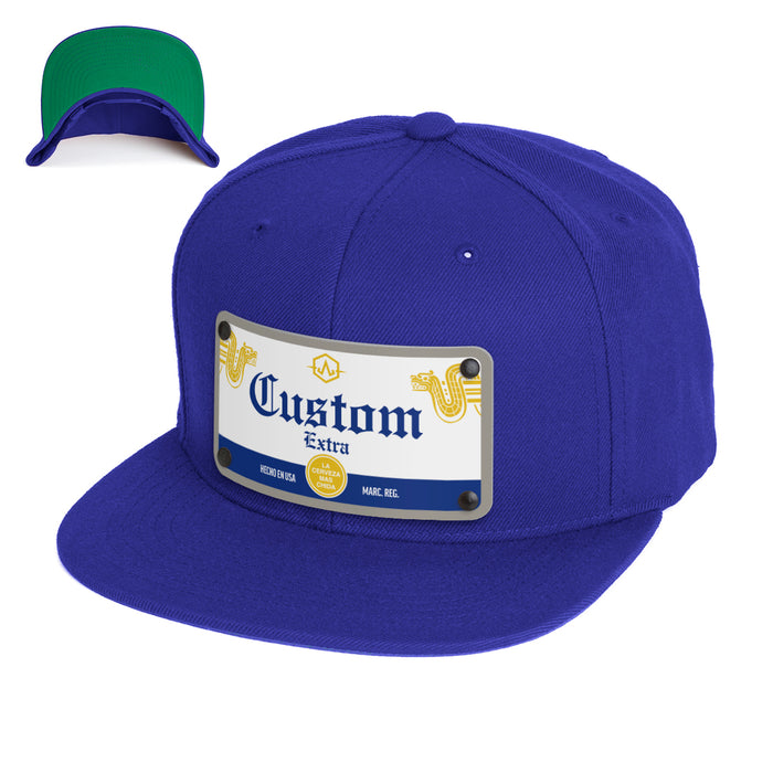 Crown Beverage Label Custom Hat