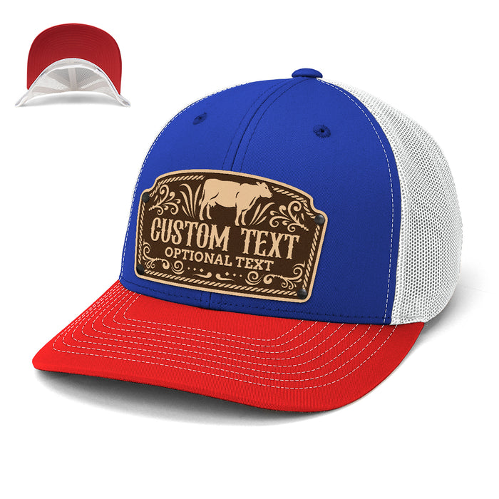 Cow Custom Hat