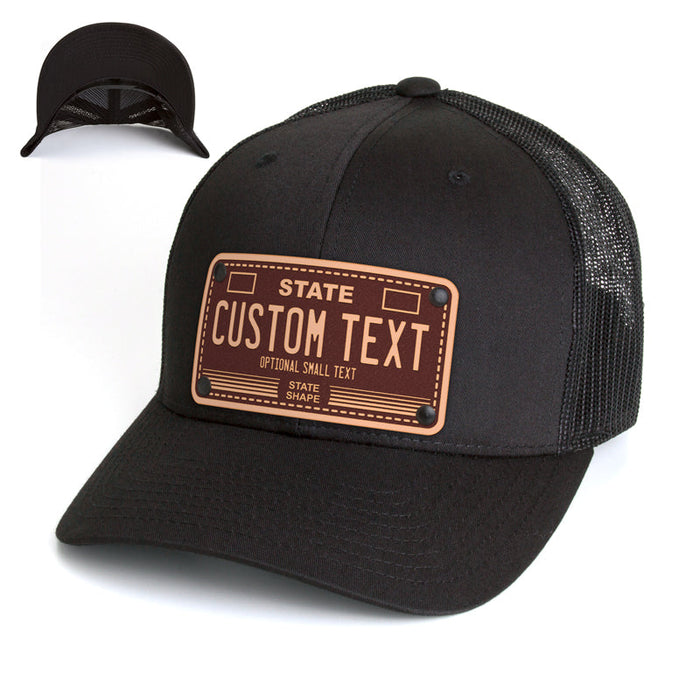 Texas Engraved License Plate