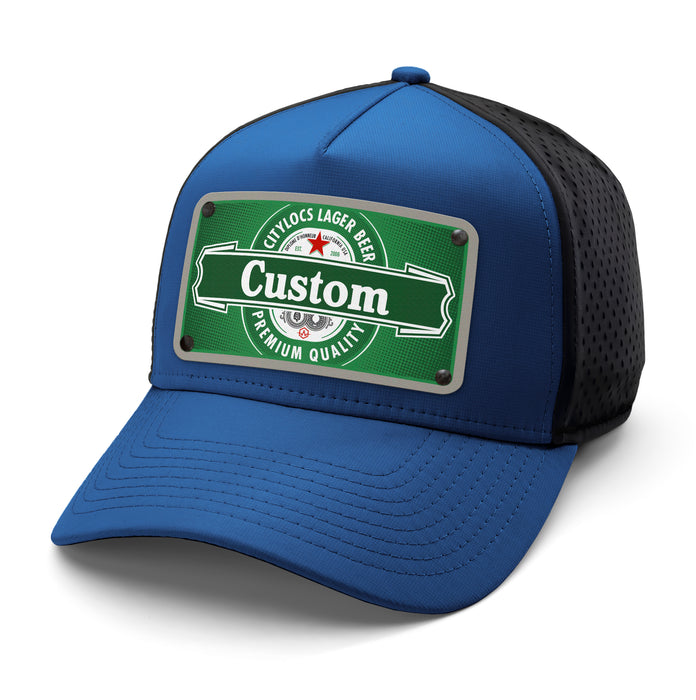 Green Netherlands Beverage Label Custom Hat