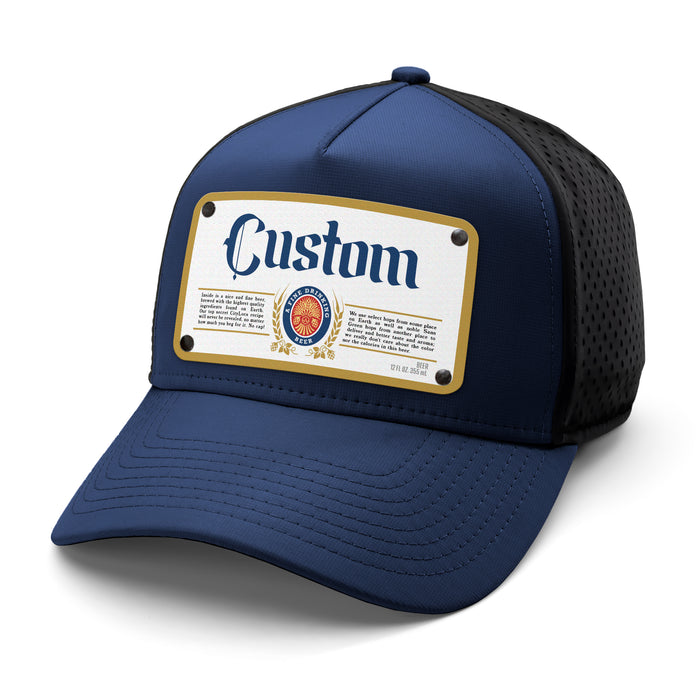 Millie Beverage Label Custom Hat