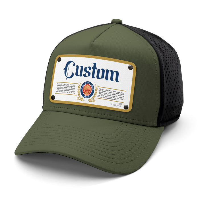Millie Beverage Label Custom Hat