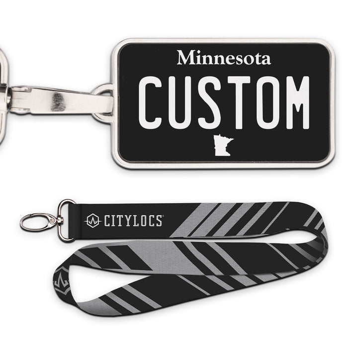 Minnesota Blackout Plate Pendant