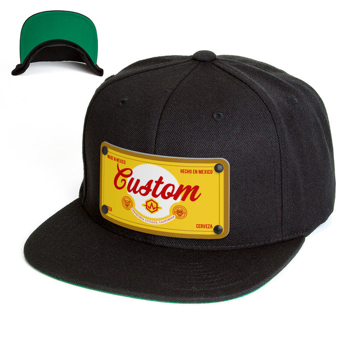 Victory Beverage Label Custom Hat