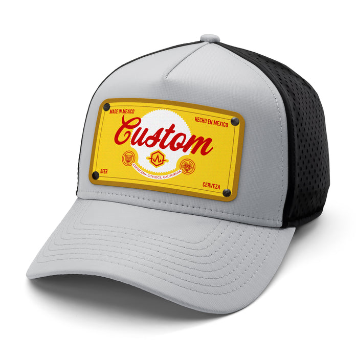 Victory Beverage Label Custom Hat