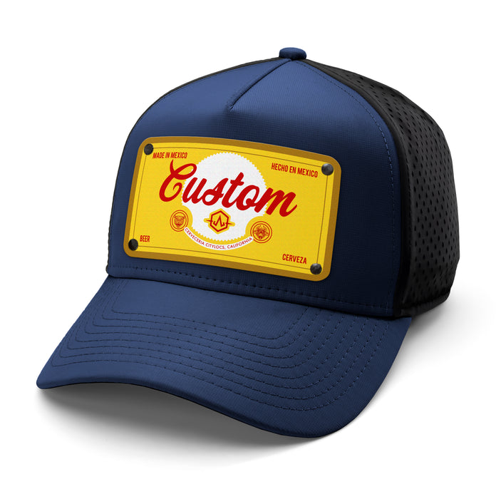 Victory Beverage Label Custom Hat