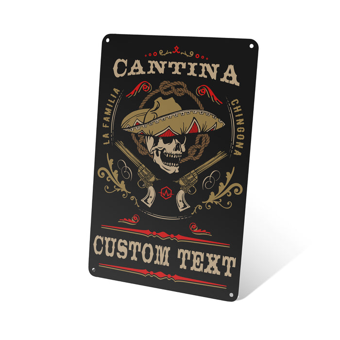 Cantina Tin Sign