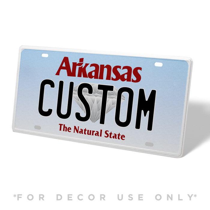 Arkansas Metal License Plate