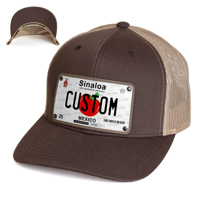 Sinaloa License Plate Hat