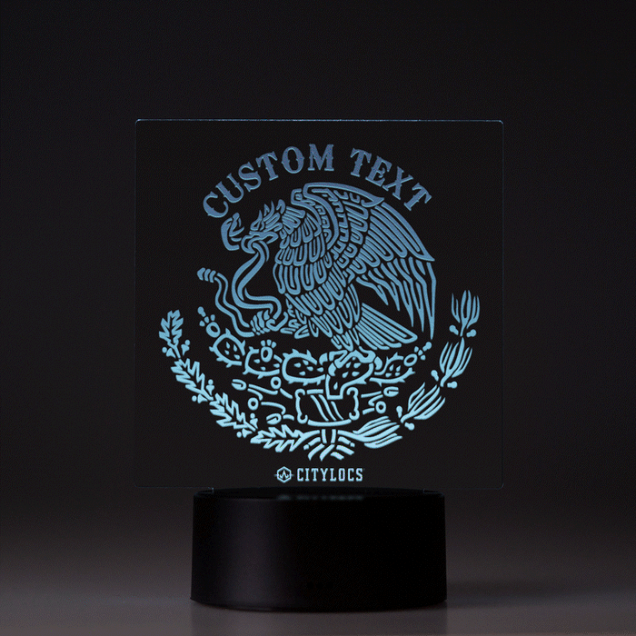 LED Eagle Badge Lamp
