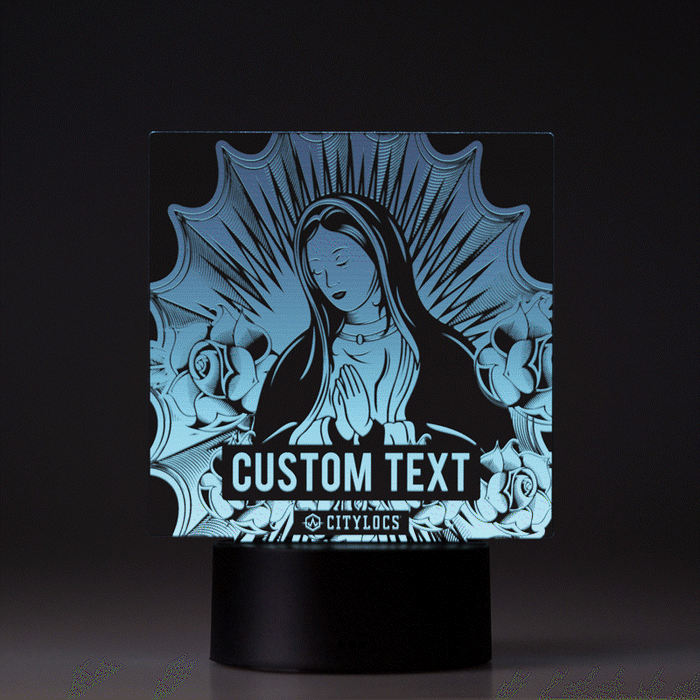 LED Guadalupe Lamp
