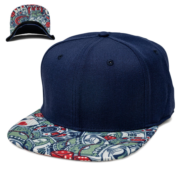 Blank Gambler Snapback