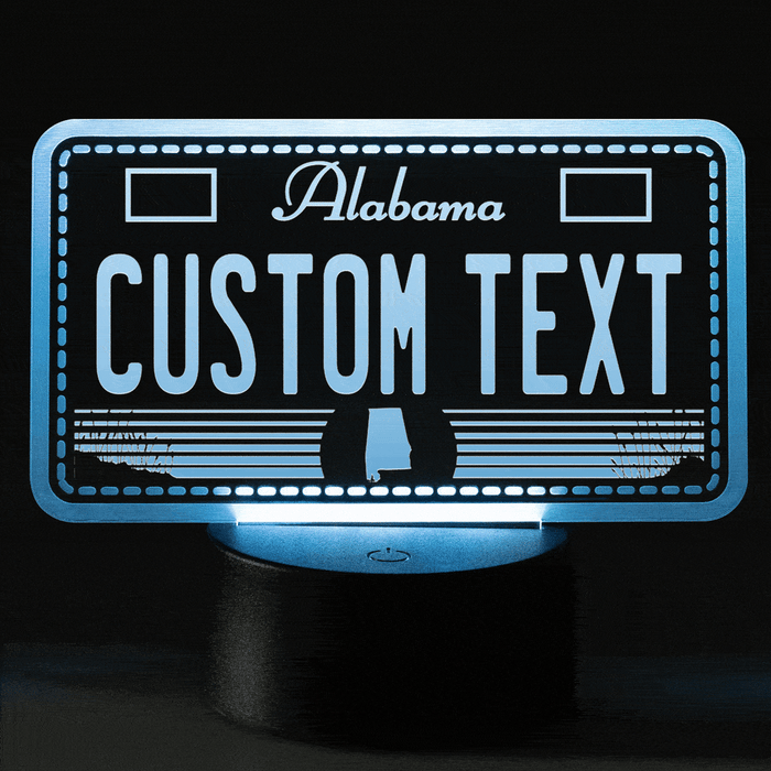 Led Alabama License Plate Lamp