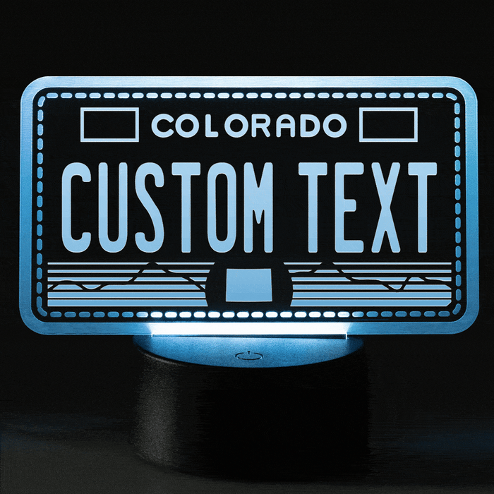 Led Colorado License Plate Lamp