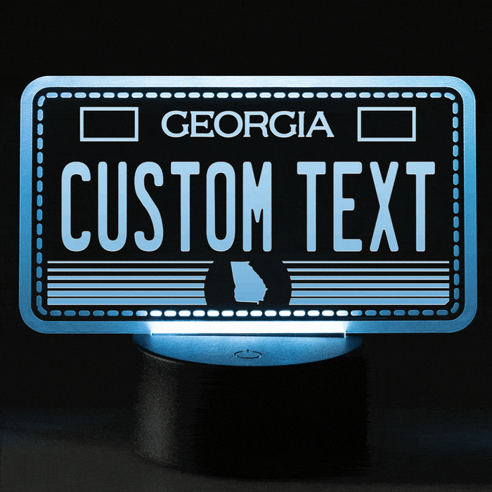 Led Georgia License Plate Lamp