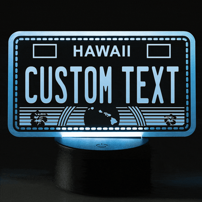 Led Hawaii License Plate Lamp