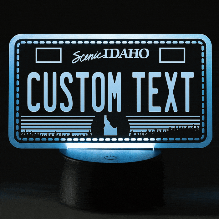 Led Idaho License Plate Lamp