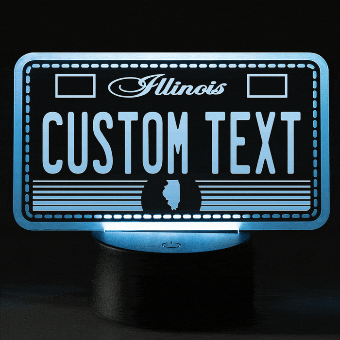 Led Illinois License Plate Lamp
