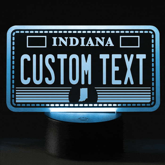 Led Indiana License Plate Lamp