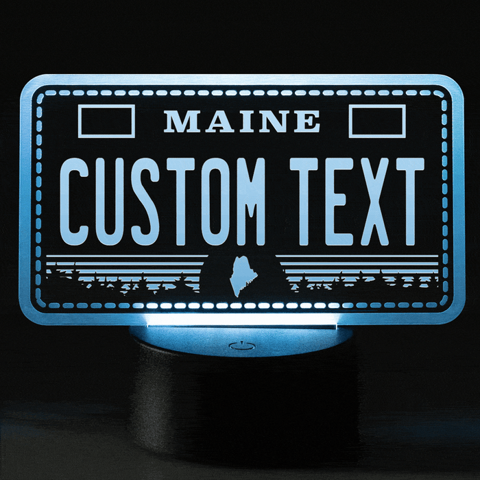 Led Maine License Plate Lamp