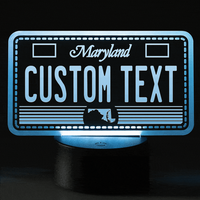Led Maryland License Plate Lamp