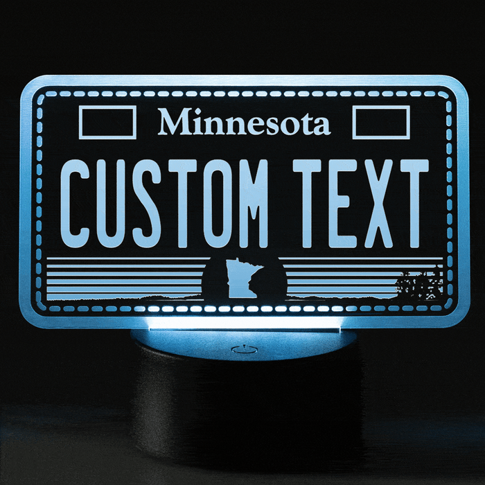 Led Minnesota License Plate Lamp